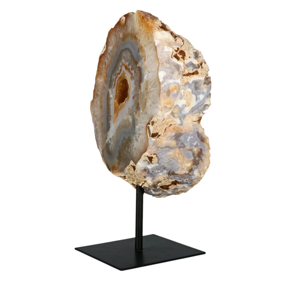 Agaat op standaard 19 x 15 x 7 cm | 3578 gram Agaat op standaard 19 x 15 x 7 cm | 3578 gram