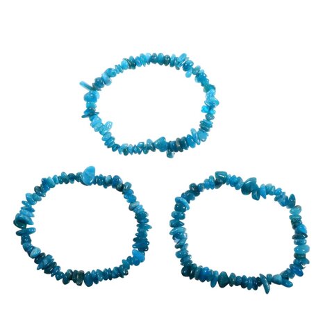 Apatiet (donkerblauw) armband split Apatiet (donkerblauw) armband split