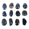 Saffier (blauw) hanger doorboord klein Saffier (blauw) hanger doorboord klein