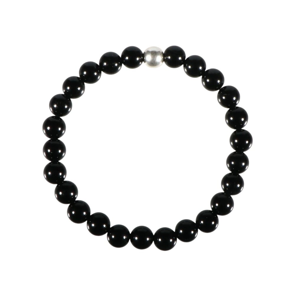 Toermalijn (zwart) armband 17 cm | 6 mm kralen Toermalijn (zwart) armband 17 cm | 6 mm kralen