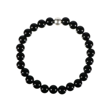 Toermalijn (zwart) armband 17 cm | 6 mm kralen Toermalijn (zwart) armband 17 cm | 6 mm kralen