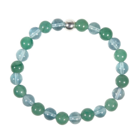 Kinderarmband rust & concentratie 17 cm | 6 mm kralen Kinderarmband rust & concentratie 17 cm | 6 mm kralen