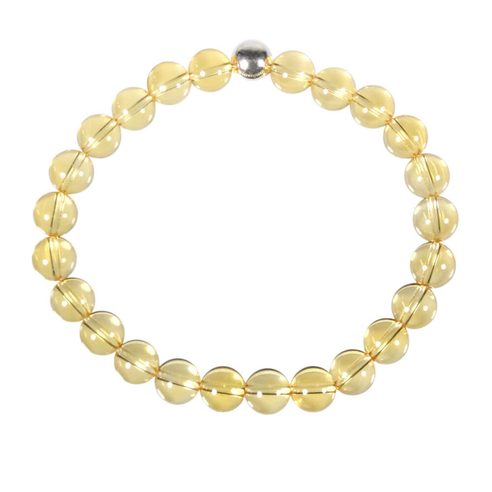 Citrien armband 18 cm | 8 mm kralen