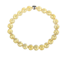 Citrien armband 18 cm | 8 mm kralen Citrien armband 18 cm | 8 mm kralen