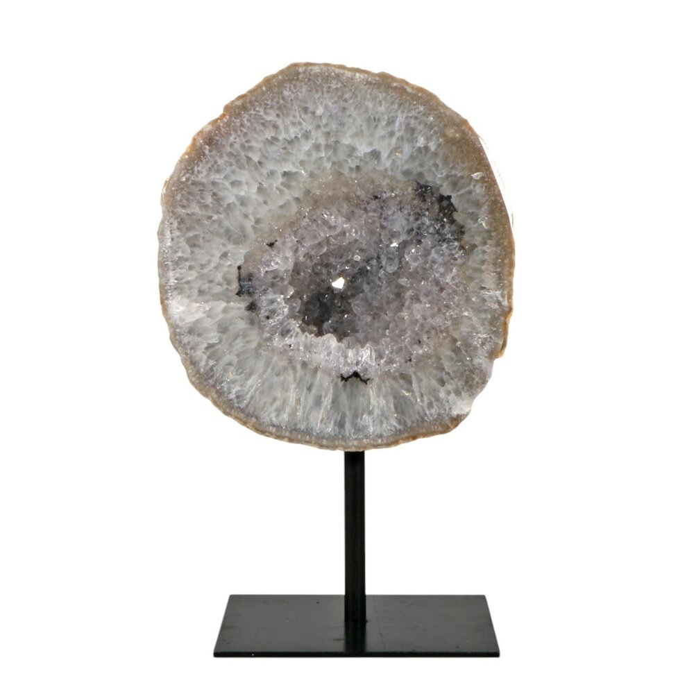 Agaat op standaard 14 x 13 x 5 cm | 1119 gram Agaat op standaard 14 x 13 x 5 cm | 1119 gram