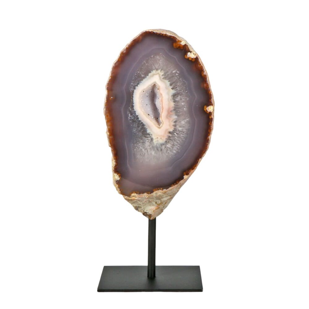 Agaat op standaard 14,5 x 8,5 x 7,5 cm | 1132 gram Agaat op standaard 14,5 x 8,5 x 7,5 cm | 1132 gram