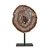 Agaat op standaard 13,5 x 12,5 x 6 cm | 1264 gram Agaat op standaard 13,5 x 12,5 x 6 cm | 1264 gram