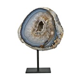 Agaat op standaard 14,5 x 14,5 x 5,5 cm | 2001 gram Agaat op standaard 14,5 x 14,5 x 5,5 cm | 2001 gram