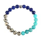 Armband sterrenbeeld maagd 18 cm | 8 mm kralen