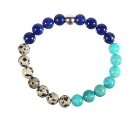 Armband sterrenbeeld maagd 18 cm | 8 mm kralen Armband sterrenbeeld maagd 18 cm | 8 mm kralen