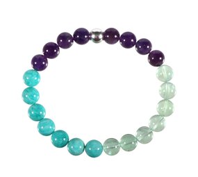 Armband sterrenbeeld vissen 20 cm | 8 mm kralen Armband sterrenbeeld vissen 20 cm | 8 mm kralen