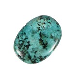 Turkoois steen plat gepolijst