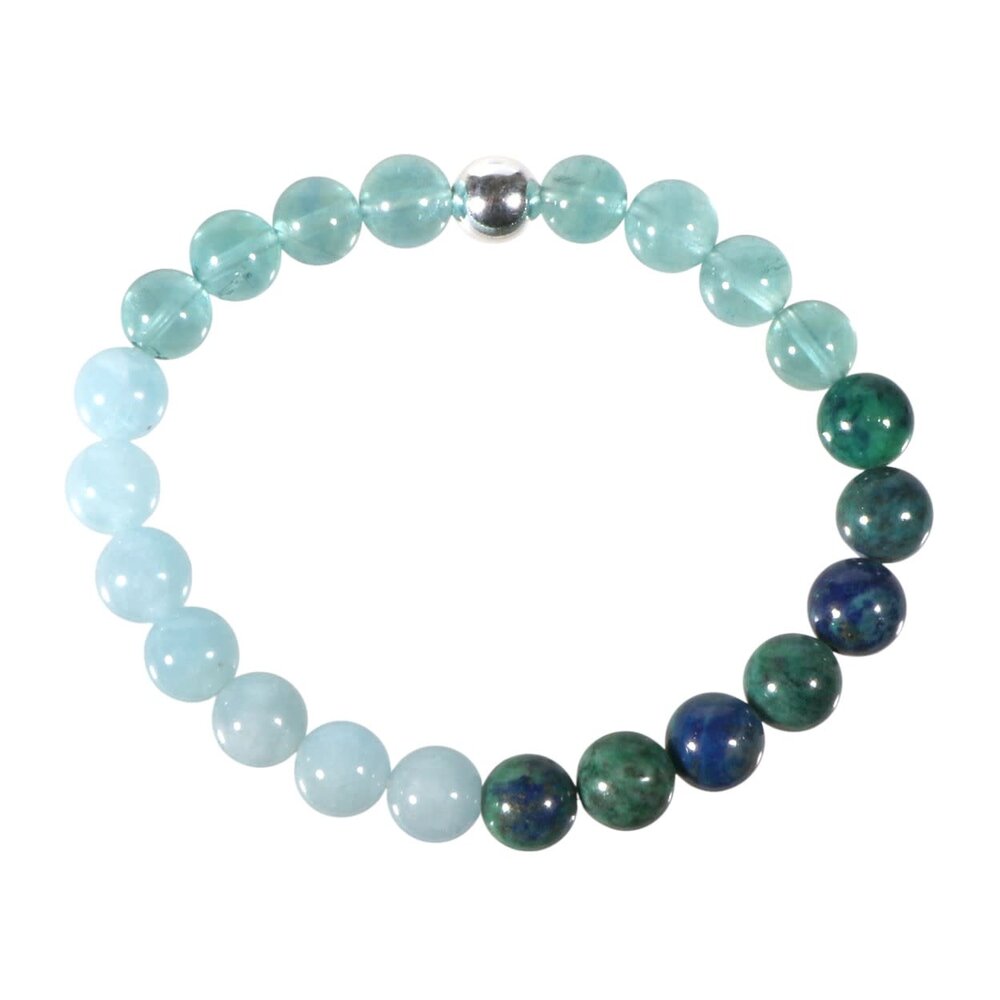 Armband sterrenbeeld waterman 18 cm | 8 mm kralen Armband sterrenbeeld waterman 18 cm | 8 mm kralen