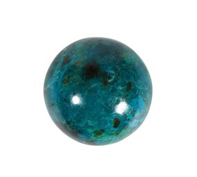 Chrysocolla A-kwaliteit bol 53,5 mm | 230 gram Chrysocolla A-kwaliteit bol 53,5 mm | 230 gram