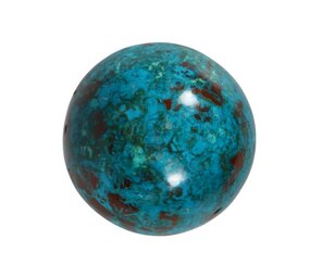 Chrysocolla A-kwaliteit bol 58,5 mm |  264 gram Chrysocolla A-kwaliteit bol 58,5 mm |  264 gram