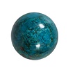 Chrysocolla A-kwaliteit bol 63 mm | 364 gram Chrysocolla A-kwaliteit bol 63 mm | 364 gram
