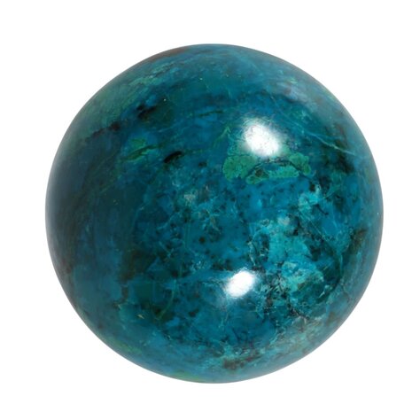 Chrysocolla A-kwaliteit bol 70 mm | 510 gram