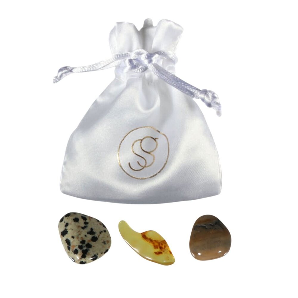 Edelsteen set geborgen & veilig voelen Edelsteen set geborgen & veilig voelen