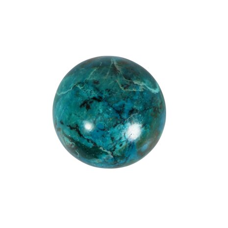 Chrysocolla A-kwaliteit bol 42 - 46 mm Chrysocolla A-kwaliteit bol 42 - 46 mm