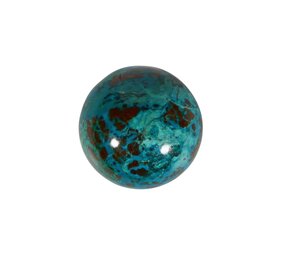Chrysocolla A-kwaliteit bol 48 - 52 mm Chrysocolla A-kwaliteit bol 48 - 52 mm