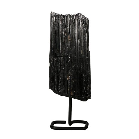 Toermalijn (zwart) ruw op standaard 16,5 x 7,5 x 6,5 cm | 1797 gram Toermalijn (zwart) ruw op standaard 16,5 x 7,5 x 6,5 cm | 1797 gram