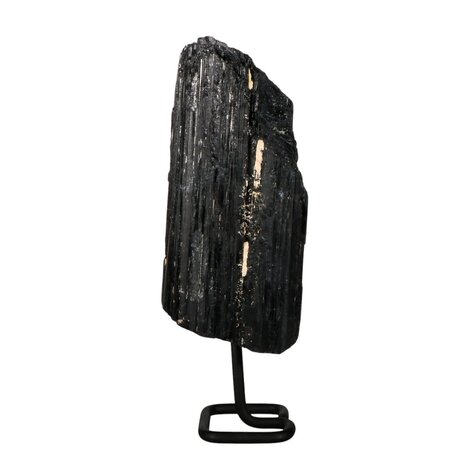 Toermalijn (zwart) ruw op standaard 16,5 x 7,5 x 6,5 cm | 1797 gram Toermalijn (zwart) ruw op standaard 16,5 x 7,5 x 6,5 cm | 1797 gram