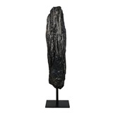 Toermalijn (zwart) ruw op standaard 28,5 x 11,5 x 6 cm | 3482 gram Toermalijn (zwart) ruw op standaard 28,5 x 11,5 x 6 cm | 3482 gram