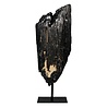 Toermalijn (zwart) ruw op standaard 28,5 x 11,5 x 6 cm | 3482 gram Toermalijn (zwart) ruw op standaard 28,5 x 11,5 x 6 cm | 3482 gram