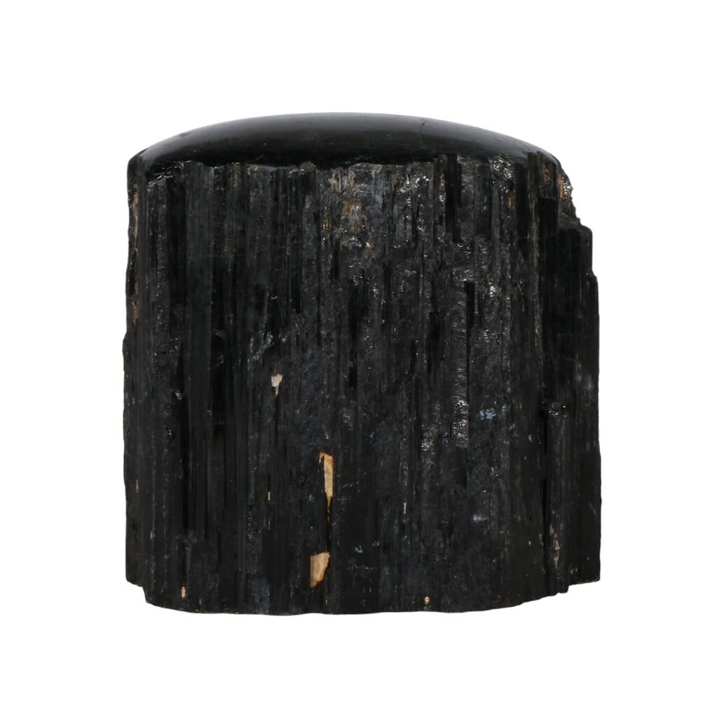 Toermalijn (zwart) 1 zijde gepolijst staand 9 x 8,5 x 7 cm | 1062 gram