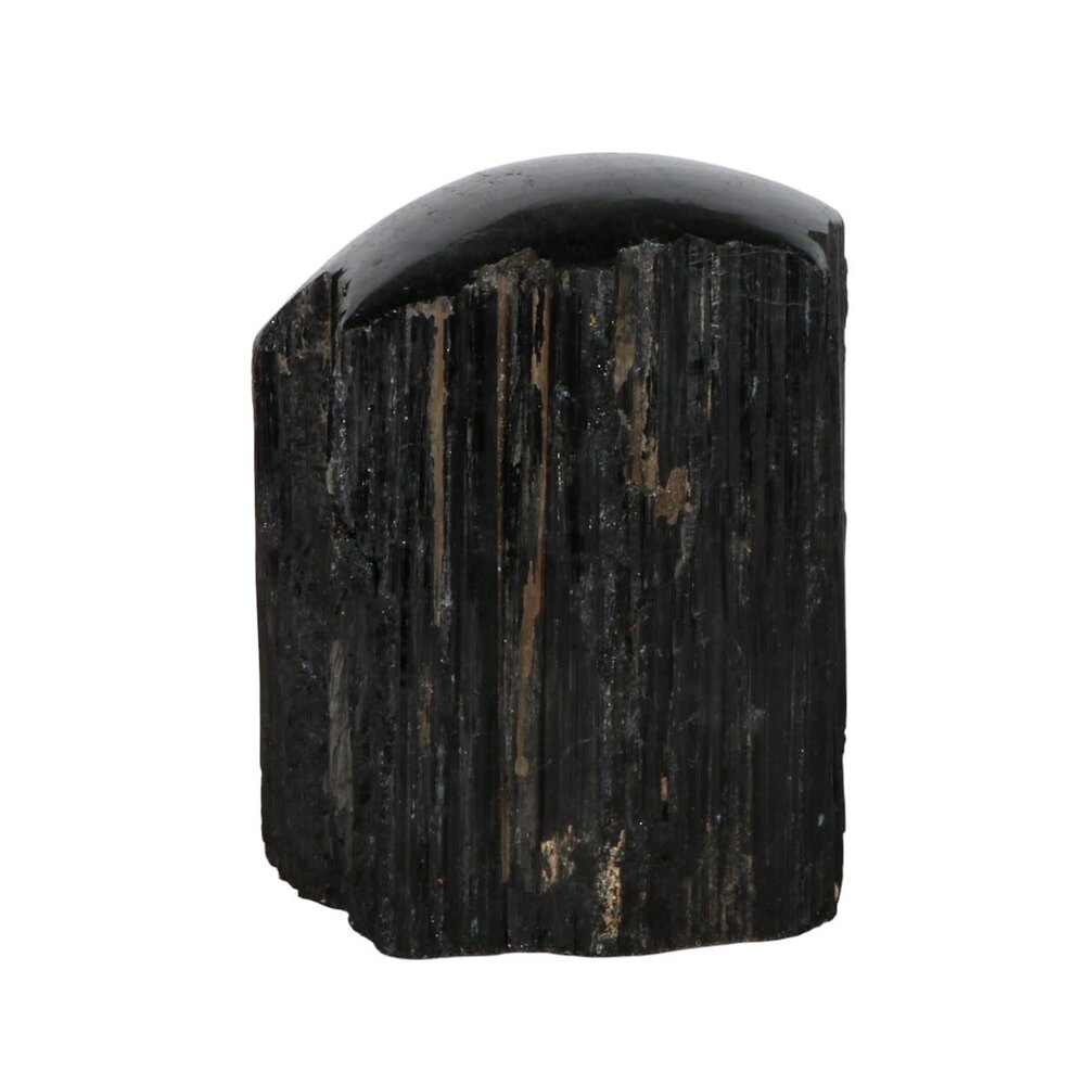 Toermalijn (zwart) 1 zijde gepolijst staand 9 x 8,5 x 7 cm | 1062 gram