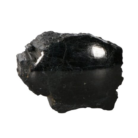 Toermalijn (zwart) 1 zijde gepolijst staand 9 x 8,5 x 7 cm | 1062 gram