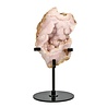 Amethist (roze) A-kwaliteit op standaard 10 x 8,5 x 3 cm | 401 gram Amethist (roze) A-kwaliteit op standaard 10 x 8,5 x 3 cm | 401 gram