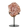 Amethist (roze) A-kwaliteit op standaard 11,5 x 9,5 x 3,5 cm | 570 gram Amethist (roze) A-kwaliteit op standaard 11,5 x 9,5 x 3,5 cm | 570 gram