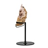Amethist (roze) A-kwaliteit op standaard 9 x 9 x 3,5 cm | 389 gram Amethist (roze) A-kwaliteit op standaard 9 x 9 x 3,5 cm | 389 gram