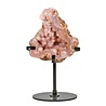 Amethist (roze) A-kwaliteit op standaard 9,5 x 8,5 x 4,5 cm | 392 gram Amethist (roze) A-kwaliteit op standaard 9,5 x 8,5 x 4,5 cm | 392 gram
