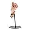 Amethist (roze) A-kwaliteit op standaard 12,5 x 10,5 x 5,5 cm | 716 gram Amethist (roze) A-kwaliteit op standaard 12,5 x 10,5 x 5,5 cm | 716 gram
