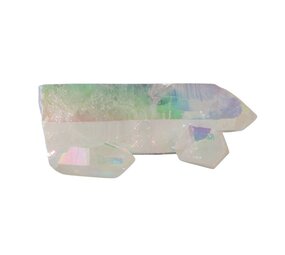 Angel aura kwarts cluster 6,5 x 3 x 2,5 cm | 63 gram Angel aura kwarts cluster 6,5 x 3 x 2,5 cm | 63 gram