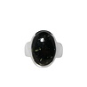 Zilveren ring nuummiet maat 17 | ovaal 1,7 x 1,2 cm Zilveren ring nuummiet maat 17 | ovaal 1,7 x 1,2 cm