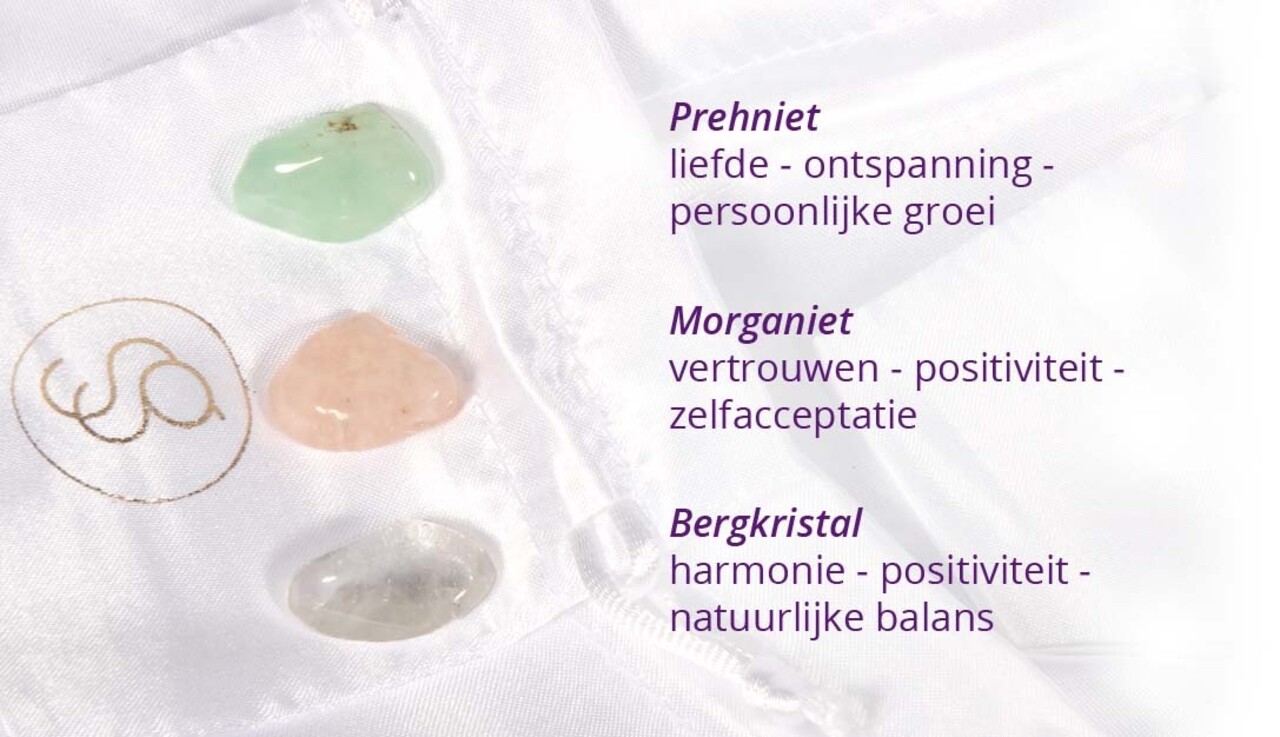 Edelsteen set terug naar jezelf Edelsteen set terug naar jezelf