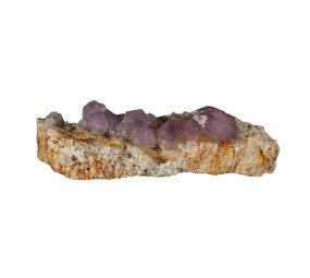 Amethist (Brandberg) cluster op matrix 10,5 x 5 x 3,5 cm | 151 gram Amethist (Brandberg) cluster op matrix 10,5 x 5 x 3,5 cm | 151 gram