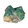 Fluoriet (groen) cluster staand 12 x 9,5 x 9 cm | 1126 gram Fluoriet (groen) cluster staand 12 x 9,5 x 9 cm | 1126 gram