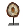 Agaat op standaard 15,5 x 13 x 4 cm | 1456 gram Agaat op standaard 15,5 x 13 x 4 cm | 1456 gram
