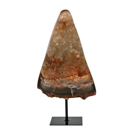 Agaat op standaard 21 x 14 x 3,5 cm | 1472 gram