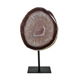 Agaat op standaard 14,5 x 12,5 x 5,5 cm | 1803 gram Agaat op standaard 14,5 x 12,5 x 5,5 cm | 1803 gram