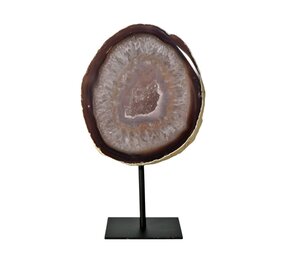 Agaat op standaard 14,5 x 12,5 x 5,5 cm | 1803 gram Agaat op standaard 14,5 x 12,5 x 5,5 cm | 1803 gram