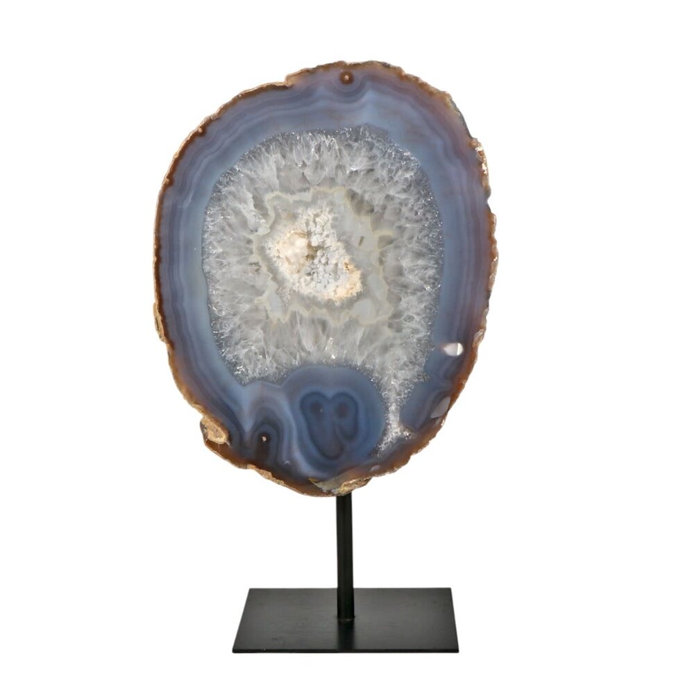 Agaat op standaard 19 x 15,5 x 8 cm | 2819 gram