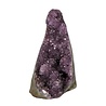 Amethist cluster staand 15 x 11 x 9,5 cm | 1270 gram Amethist cluster staand 15 x 11 x 9,5 cm | 1270 gram