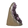 Amethist cluster staand 15 x 11 x 9,5 cm | 1270 gram Amethist cluster staand 15 x 11 x 9,5 cm | 1270 gram