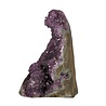Amethist cluster staand 15 x 11 x 9,5 cm | 1270 gram Amethist cluster staand 15 x 11 x 9,5 cm | 1270 gram
