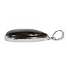 Zilveren hanger labradoriet | druppel 2,9 x 2 cm Zilveren hanger labradoriet | druppel 2,9 x 2 cm